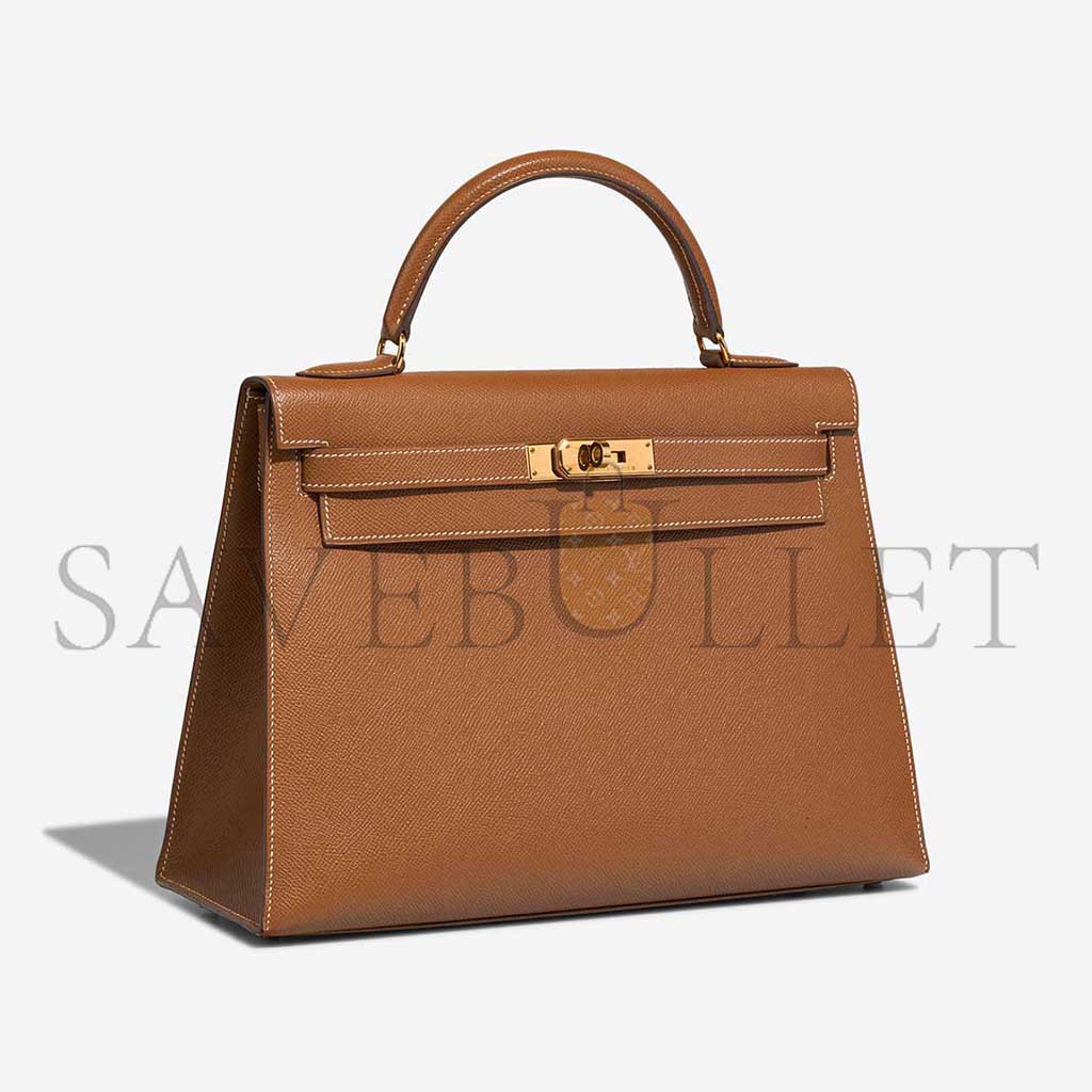 HERMÈS KELLY SELLIER 32 EPSOM GOLD (32*23*10.5cm) 